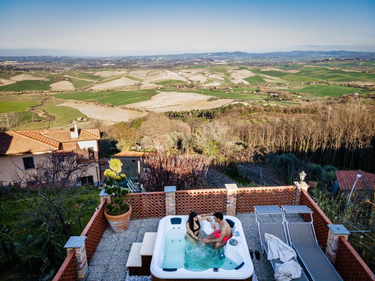 Agri Apartment La Terrazza La Ripadoro คิอานนี ภายนอก รูปภาพ