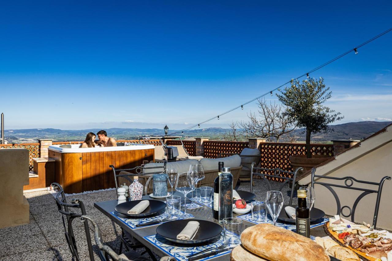 Agri Apartment La Terrazza La Ripadoro คิอานนี ภายนอก รูปภาพ
